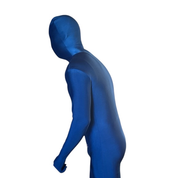 The Blue Man Morphsuits1 Pc Party Suit Halloween Costume Unisex Size XL Youth - Picture 6 of 11